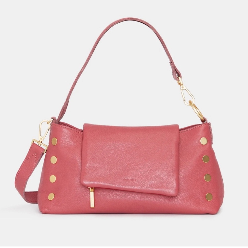 Hammitt VIP satchel rouge Pink / Brushed Gold NEW